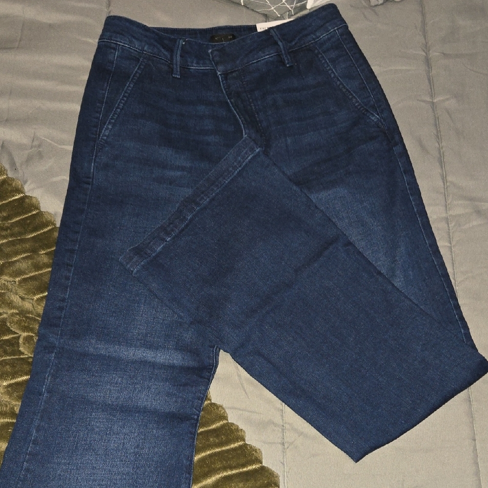 Dark Blue Denim Jeans